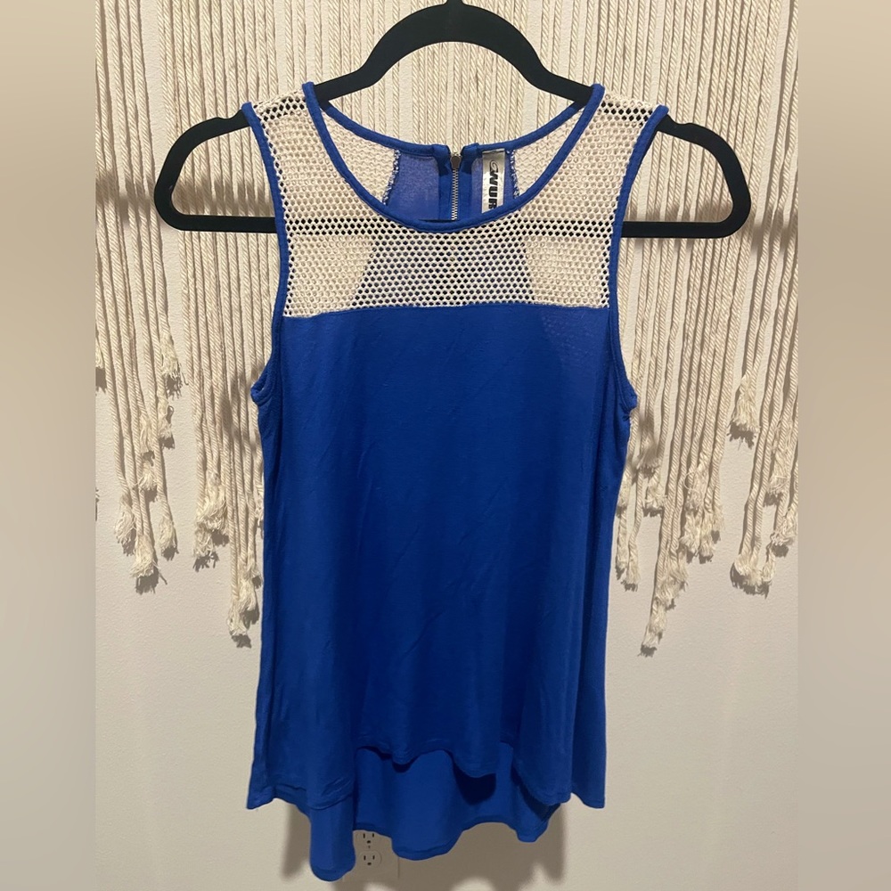 Wurl Beachy Casual Flowy Tank Top Size S